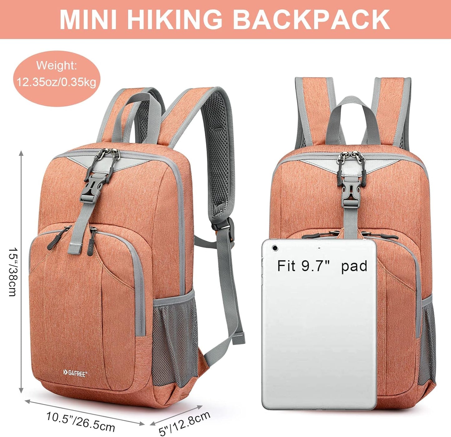 Mini 10L Hiking Daypack Small Hiking Backpack Cycling Compact Shoulder Backpack Outdoor for Men Women