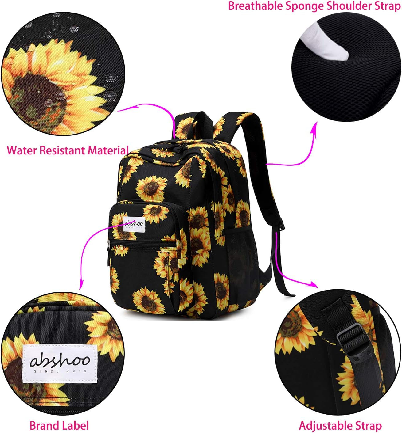 Classical Basic Travel Backpack for School Water Resistant Bookbag