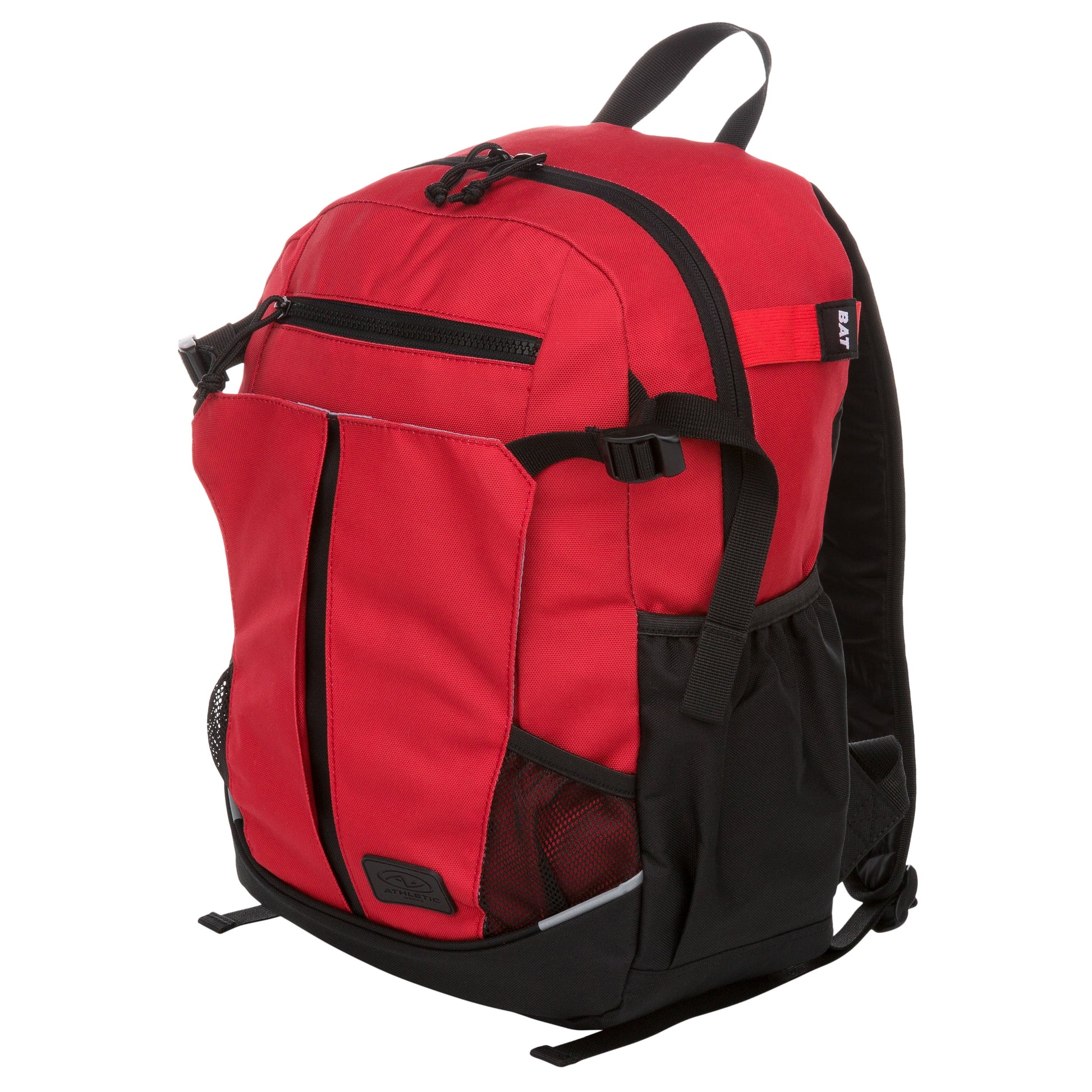 21.5 Liter Red Youth Baseball Equipment Backpack, 1 Sports Bag, 2836AW04-GOBR, New