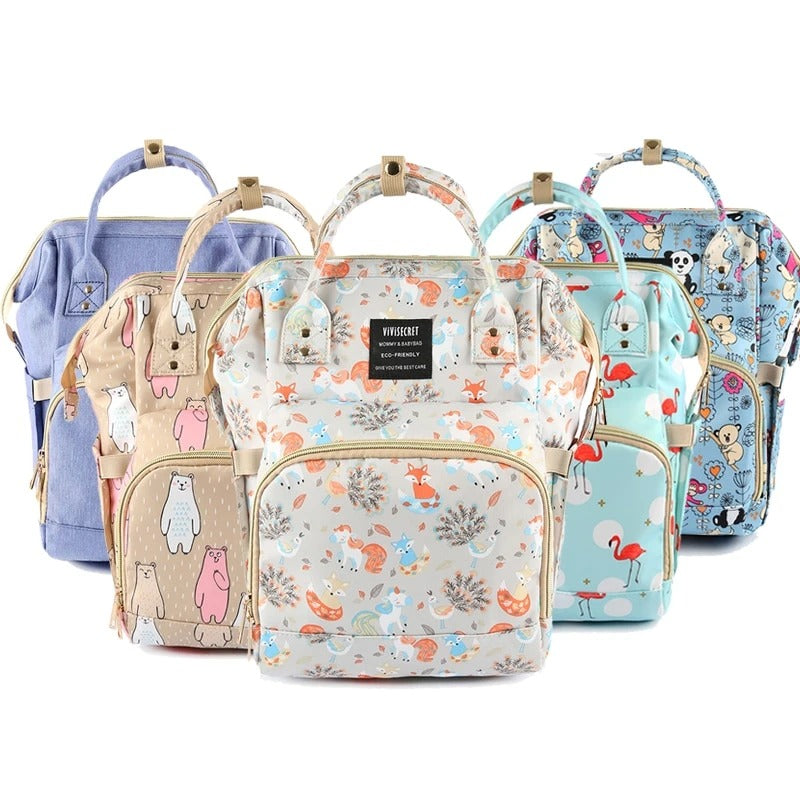 Diaper Bag Backpack for Moms Waterproof